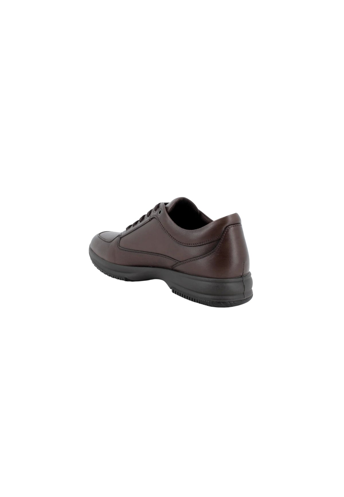 Scarpa uomo ENVAL SOFT sneakers MADE IN ITALY in pelle/nappa soft testa di moro