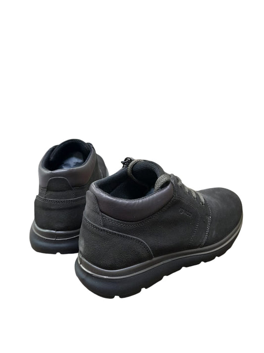 Polacchine IGI&CO scarpa da uomo casual MADE IN ITALY in camoscio special caffè