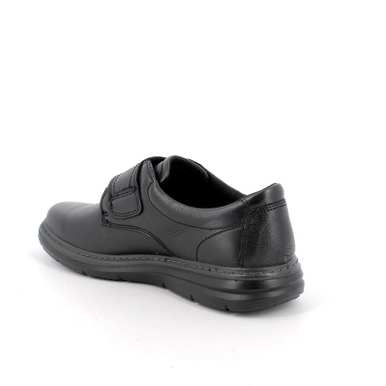 Scarpa linea confort ENVAL SOFT morbidone uomo MADE IN ITALY in pelle/nappa soft nero