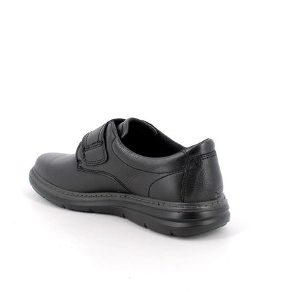 Scarpa linea confort ENVAL SOFT morbidone uomo MADE IN ITALY in pelle/nappa soft nero