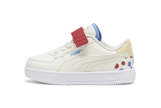 Sneaker PUMA CAVEN 2.0 SmmrCmp  AC+ INF scarpa PRIMI PASSI in pelle bianco/beige