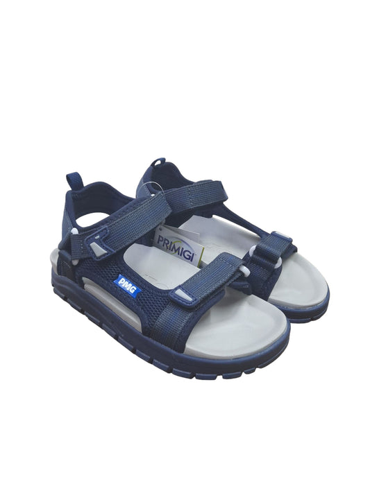 Sandalo PRIMIGI SPORT sportivo da bambino in tela tecnica blu notte