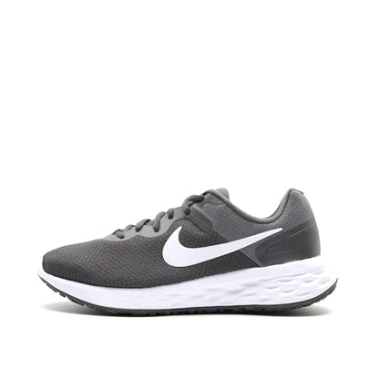 Sneakers NIKE REVOLUTION 6 NN scarpa running da uomo in tessuto tecnico grigio