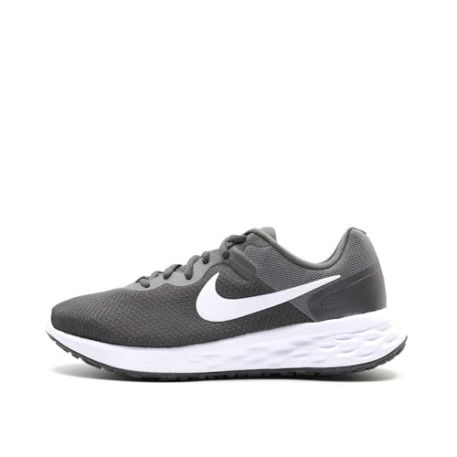 Sneakers NIKE REVOLUTION 6 NN scarpa running da uomo in tessuto tecnico grigio