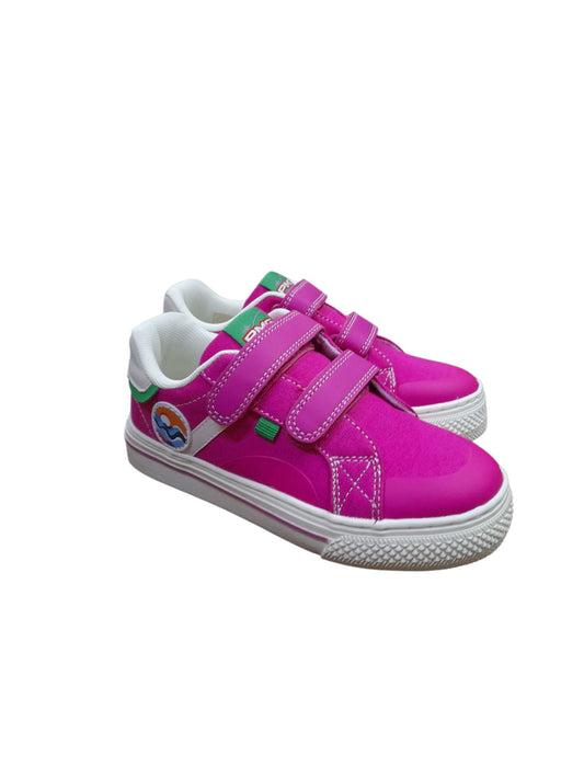 Sneaker PRIMIGI SPORT AVANT scarpa ginnastica da bambina tessuto canvas fuxia