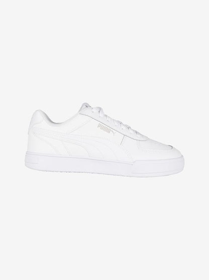 Sneaker PUMA CAVEN 2.0 JR scarpa da ginnastica da ragazzo in pelle bianco