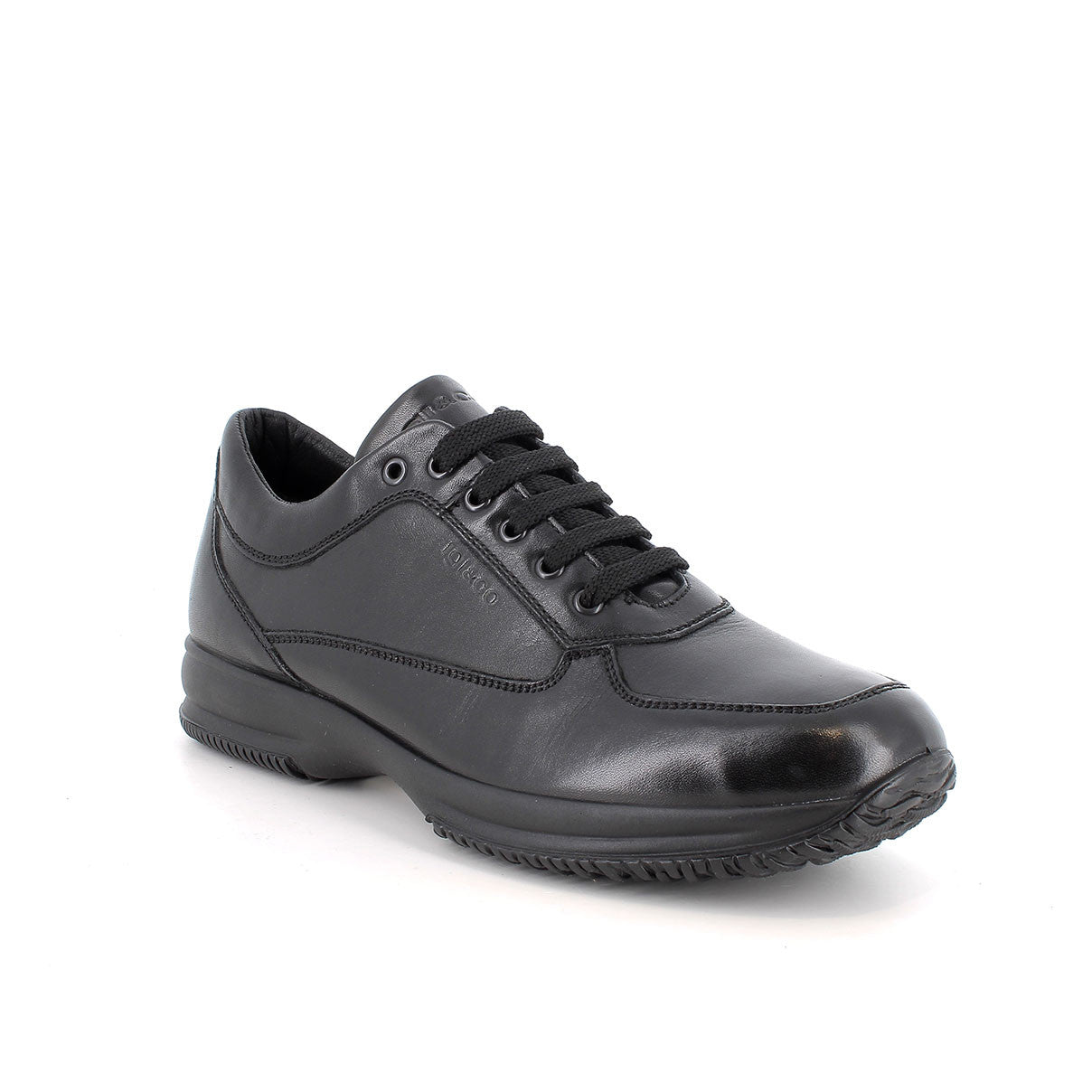 Scarpa uomo IGI&CO sneakers MADE IN ITALY in pelle di vitello nero