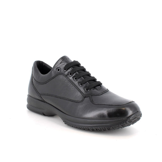 Scarpa uomo IGI&CO sneakers MADE IN ITALY in pelle di vitello nero