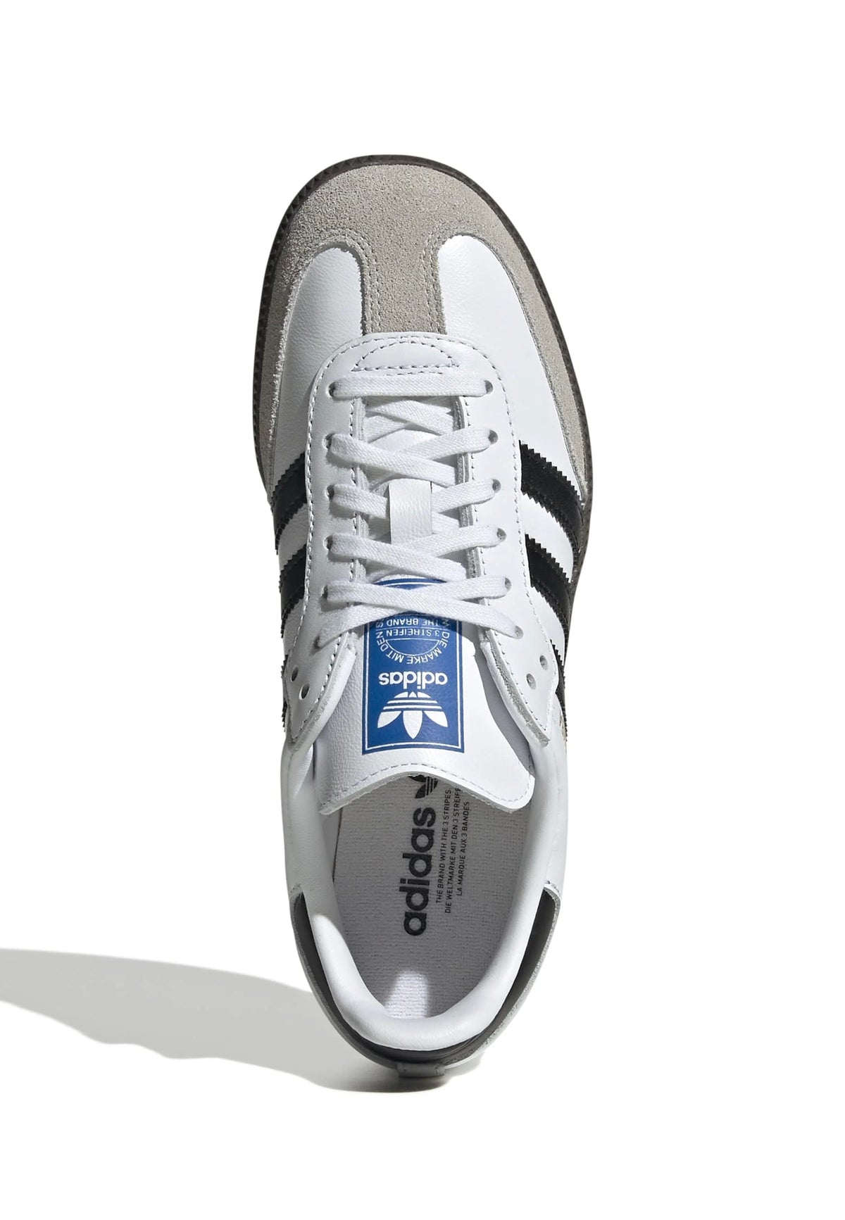 ADIDAS SAMBA sneakers scarpa ginnastica in pelle bianca