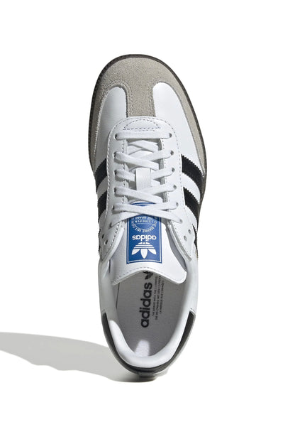 ADIDAS SAMBA sneakers scarpa ginnastica in pelle bianca