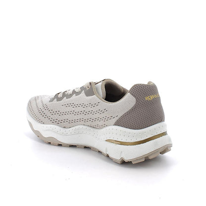 Sneakers IGI&CO scarpa donna MADE IN ITALY in tessuto Flyknit elasticizzato sabbia