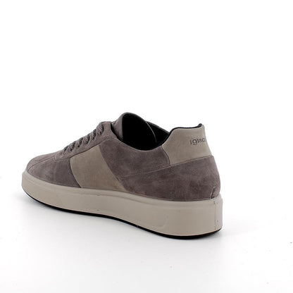 Sneakers IGI&CO scarpa sportiva uomo MADE IN ITALY in scamosciato special grigio