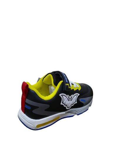 Scarpa PRIMIGI SPORT LIGHTS ginnastica bambino primi passi a luci bambino pelle nero