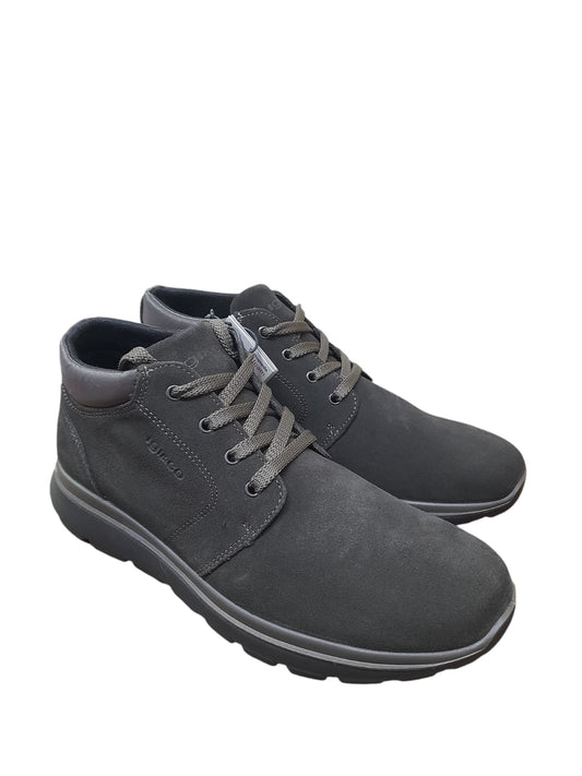 Polacchine IGI&CO scarpa da uomo casual MADE IN ITALY in camoscio special caffè