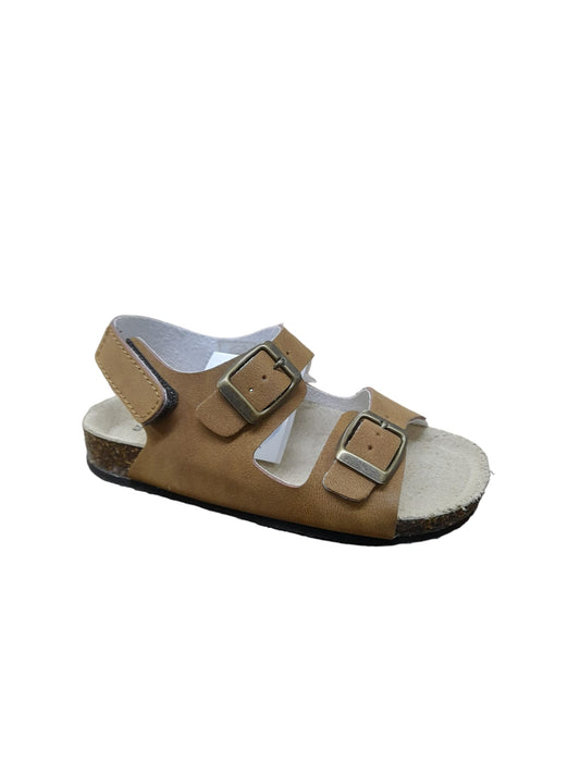 Sandalo PRIMIGI modello BIRK scarpa bambino in nabuk atene marrone