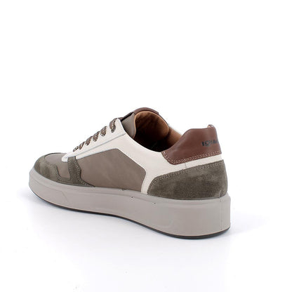 Sneakers IGI&CO scarpa sportiva uomo MADE IN ITALY in camoscio special e nabuk bosco