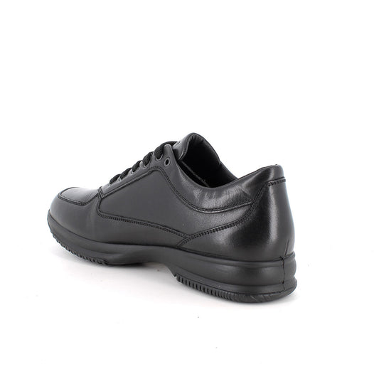 Scarpa uomo IGI&CO sneakers MADE IN ITALY in pelle di vitello nero