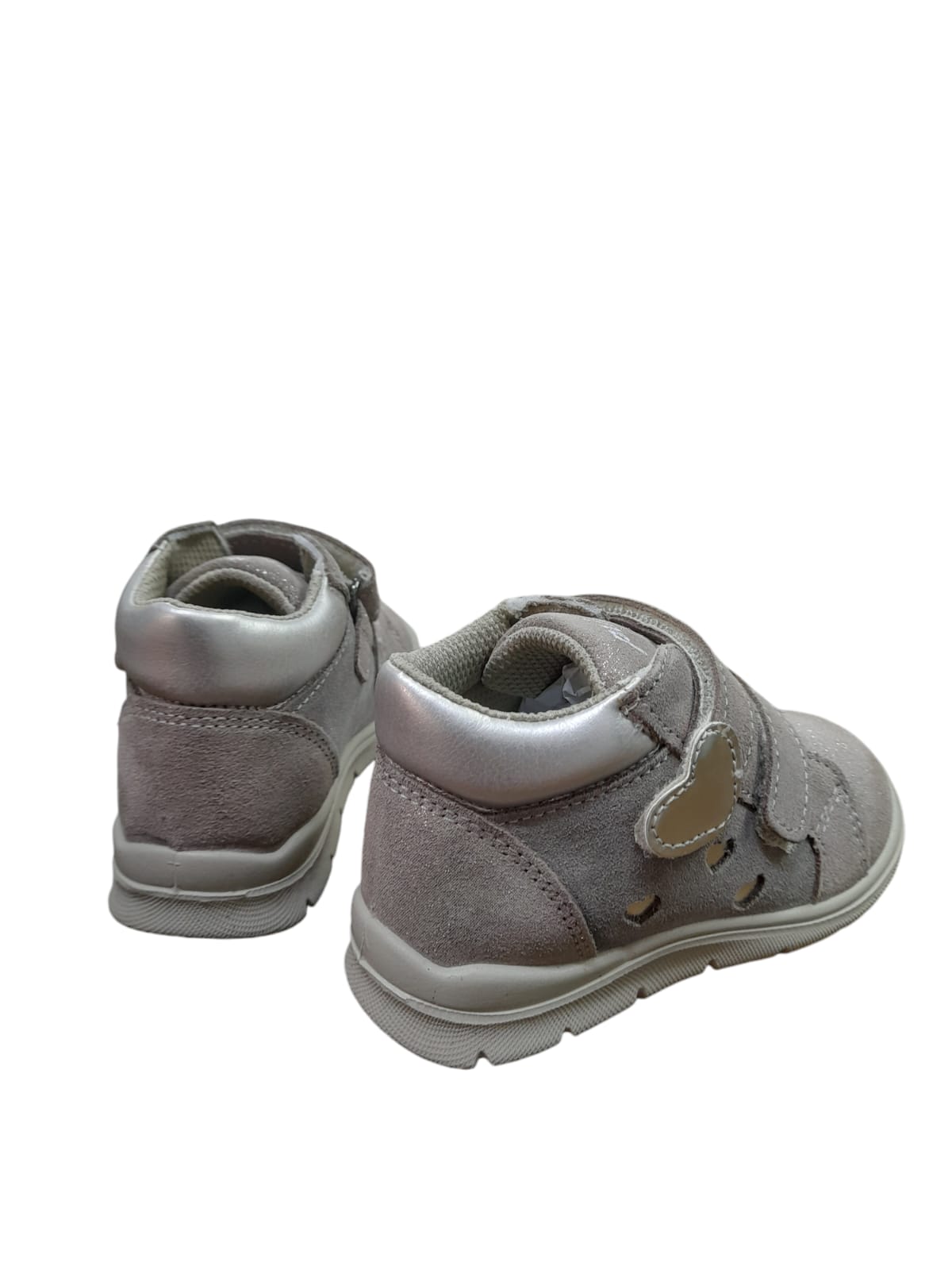 Sneakers PRIMIGI scarpa da bambina Primi Passsi in camoscio brinato visone