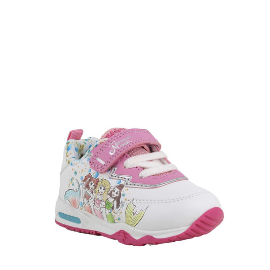 Sneakers PRIMIGI MERMAID MAGIC scarpa ginnastica bambina Primi Passi pelle bianca
