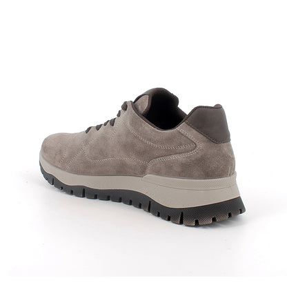 Scarpa uomo IGI&CO sneakers MADE IN ITALY in camoscio special fango