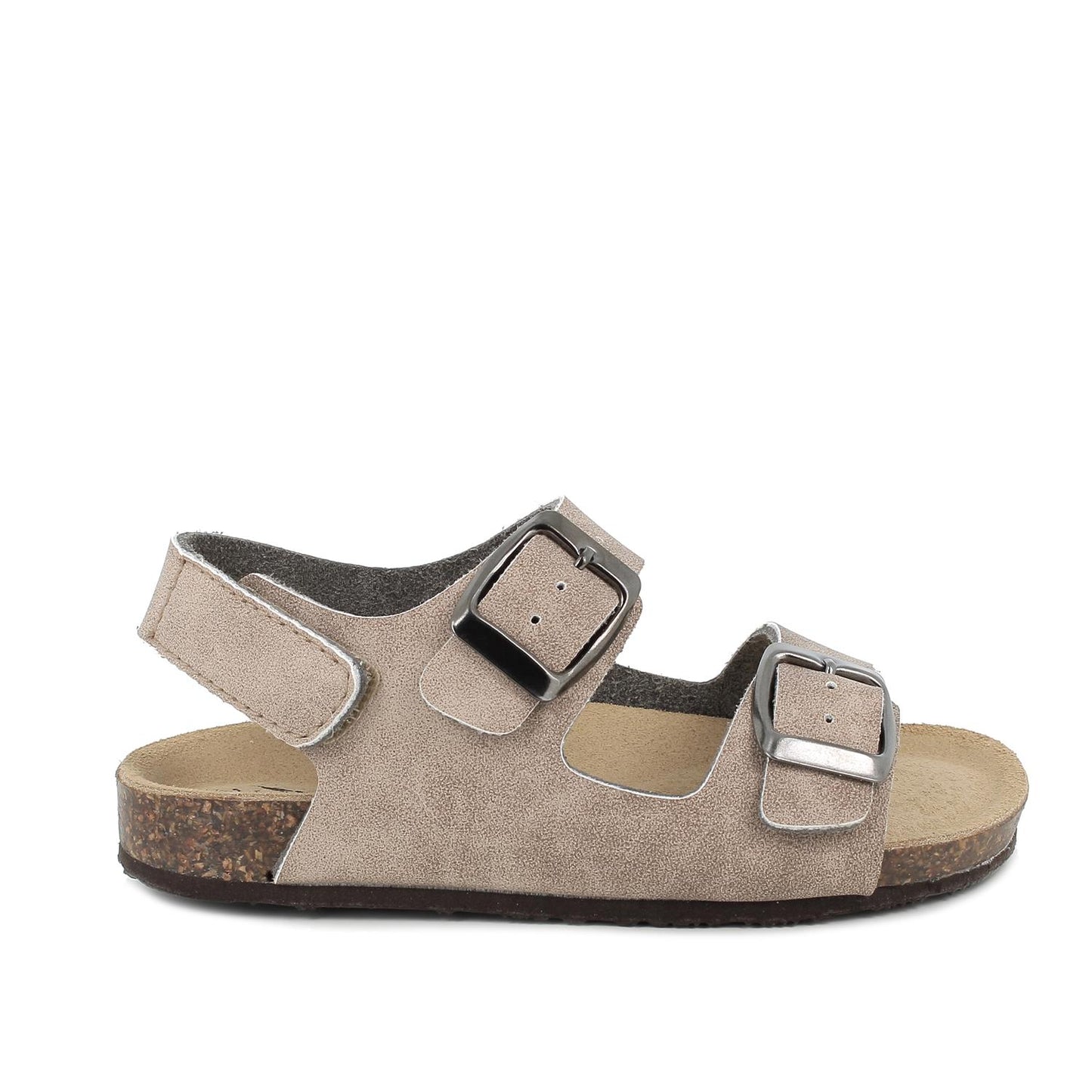Sandalo PRIMIGI modello BIRK scarpa bambino in nabuk nevada beige