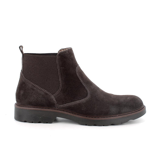 Stivaletto IGI&CO scarpa uomo Beatles MADE IN ITALY camoscio trend caffè Slip-on