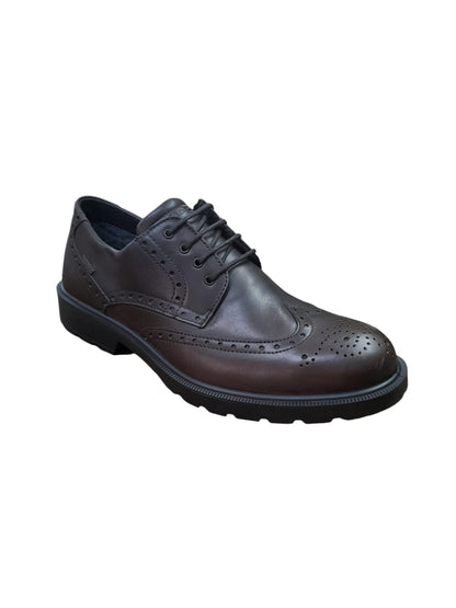 INGLESINA IGI&CO scarpa da uomo MADE IN ITALY in pelle/vitello alfa moro con GORE-TEX