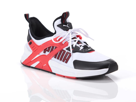 PUMA PACER + scarpa ginnastica running da uomo in tessuto bianco e nero
