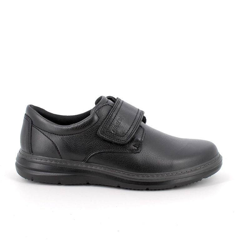 Scarpa linea confort ENVAL SOFT morbidone uomo MADE IN ITALY in pelle/nappa soft nero