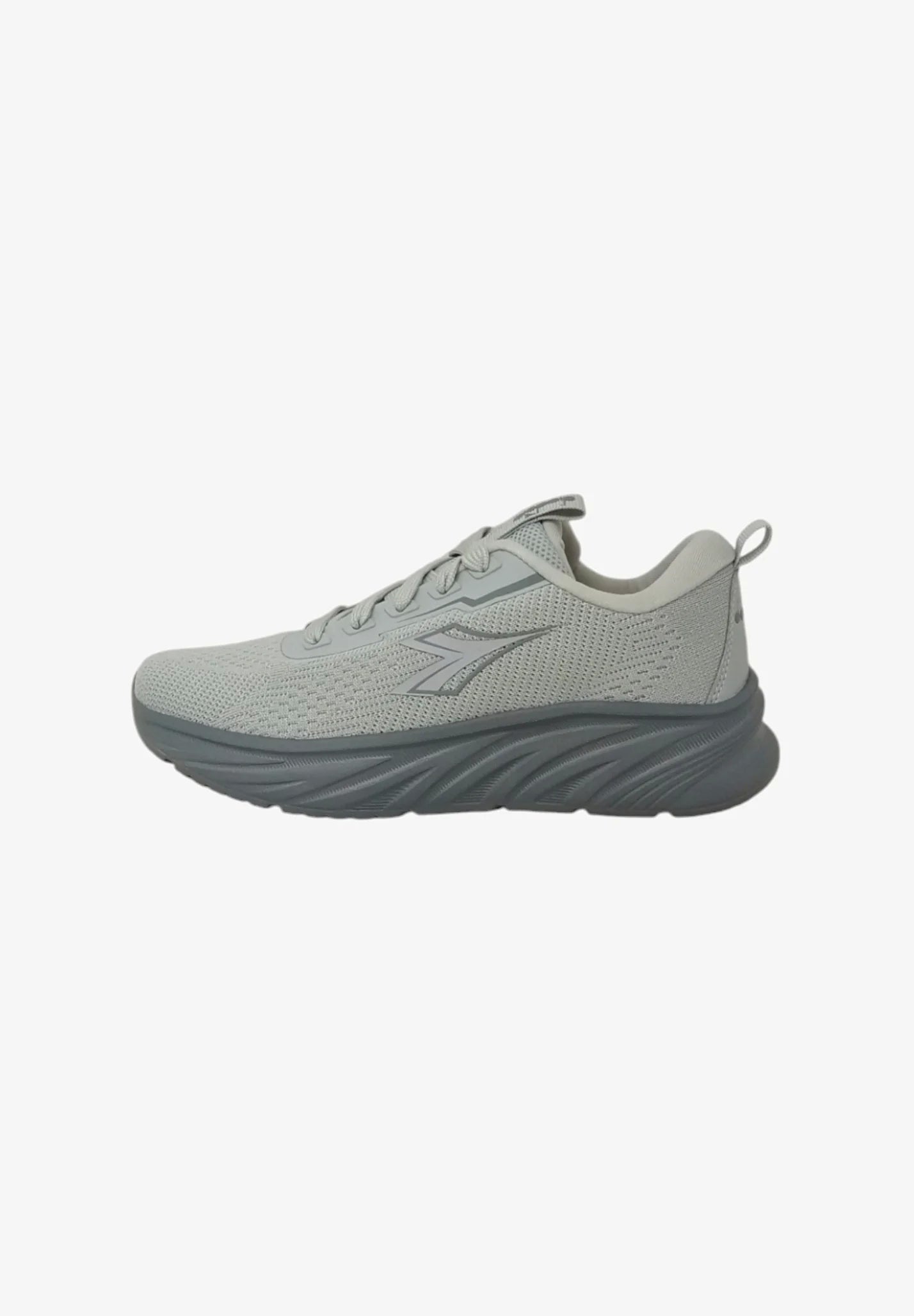 Sneakers DIADORA PIPER scarpa ginnastica running da uomo in tessuto grigio glacier