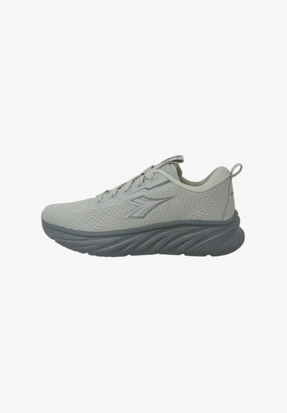 Sneakers DIADORA PIPER scarpa ginnastica running da uomo in tessuto grigio glacier