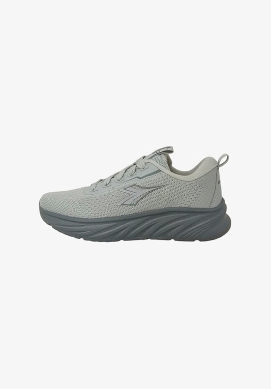 Sneakers DIADORA PIPER scarpa ginnastica running da uomo in tessuto grigio glacier
