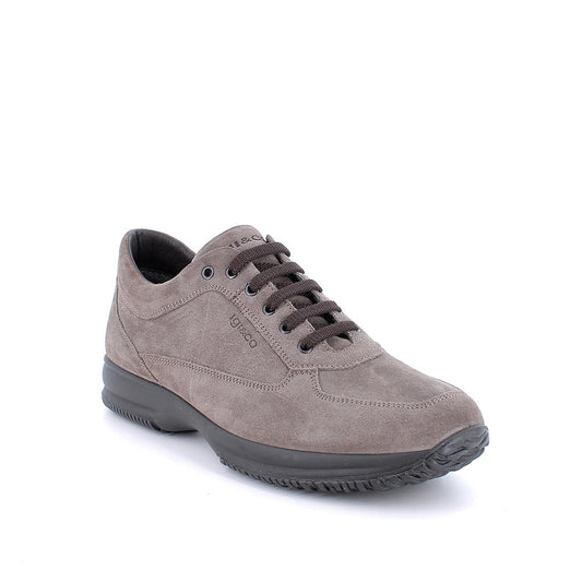 Sneakers IGI&CO scarpa sportiva/casual uomo MADE IN ITALY in camoscio special fango