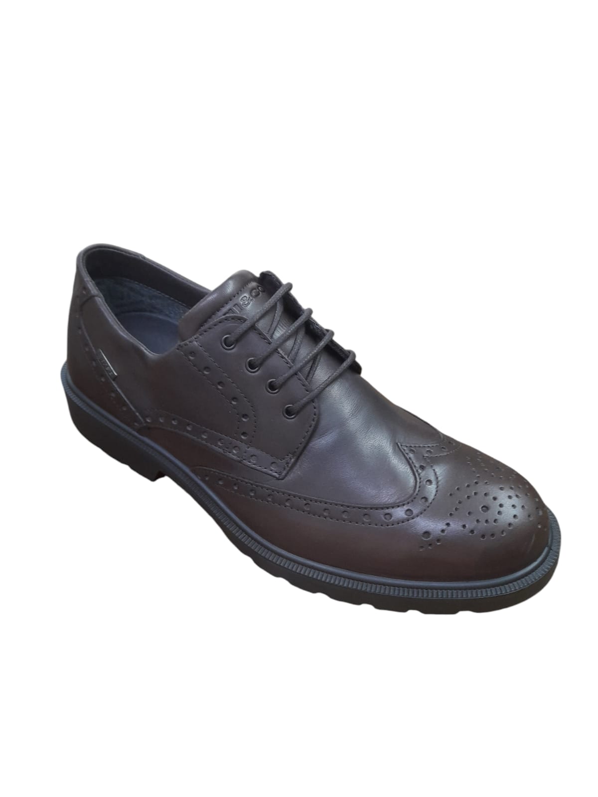 INGLESINA IGI&CO scarpa da uomo MADE IN ITALY in pelle/vitello alfa moro con GORE-TEX