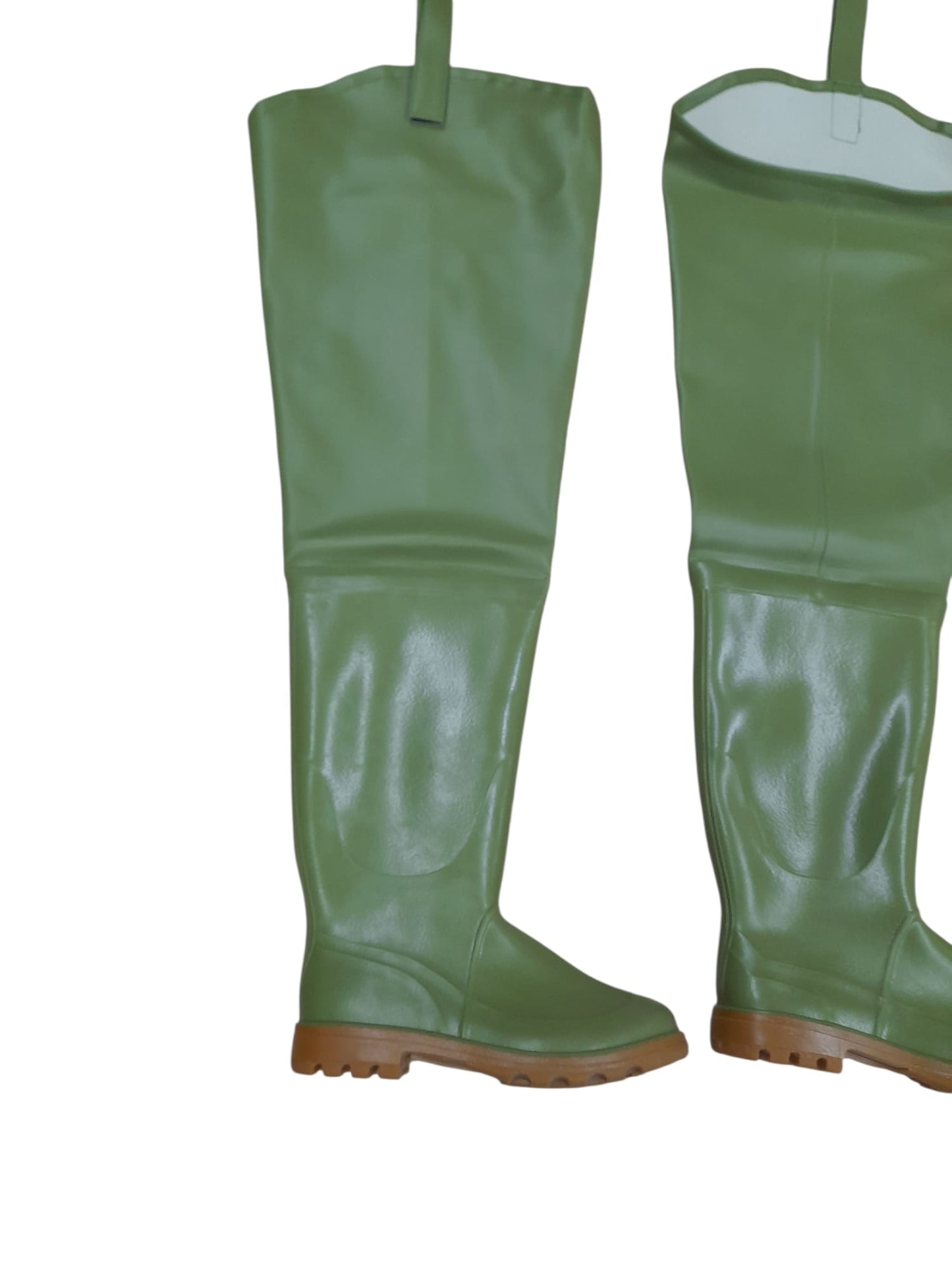 Stivale pesca tutta coscia in gomma verde gommaflex MARESCA