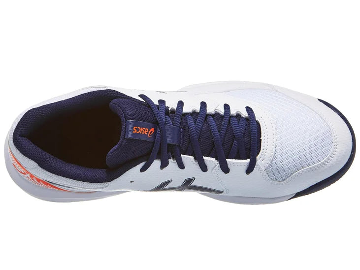 Sneakers ASICS GEL-DEDICATE 8 scarpa da tennis uomo in tessuto e pelle bianco