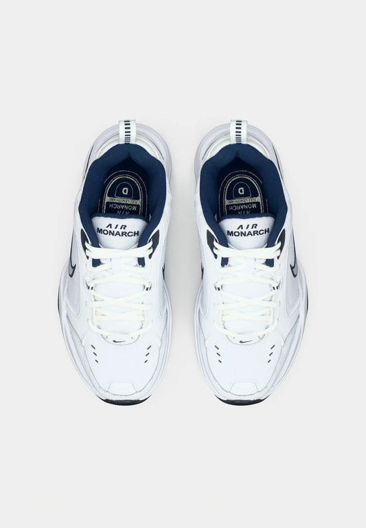 Sneakers NIKE AIR MONARCH IV scarpa ginnastica da uomo in pelle bianca