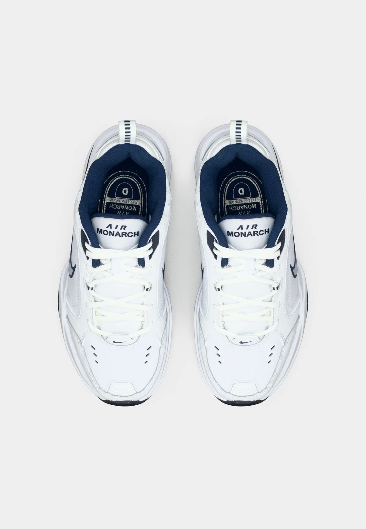 NIKE AIR MONARCH IV sneakers scarpa ginnastica in pelle bianca