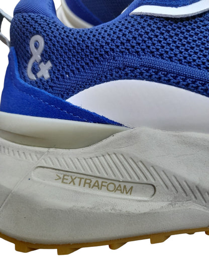Sneakers IGI&CO & EXTRA scarpa sportiva da uomo tessuto maglia blu chiaro