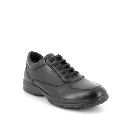 Sneakers IGI&CO scarpa sportiva/casual uomo MADE IN ITALY in pelle/vitello alfa nero