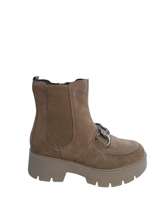 Tronchetto IGI&CO scarponcino donna MADE IN ITALY in scamosciato super fango
