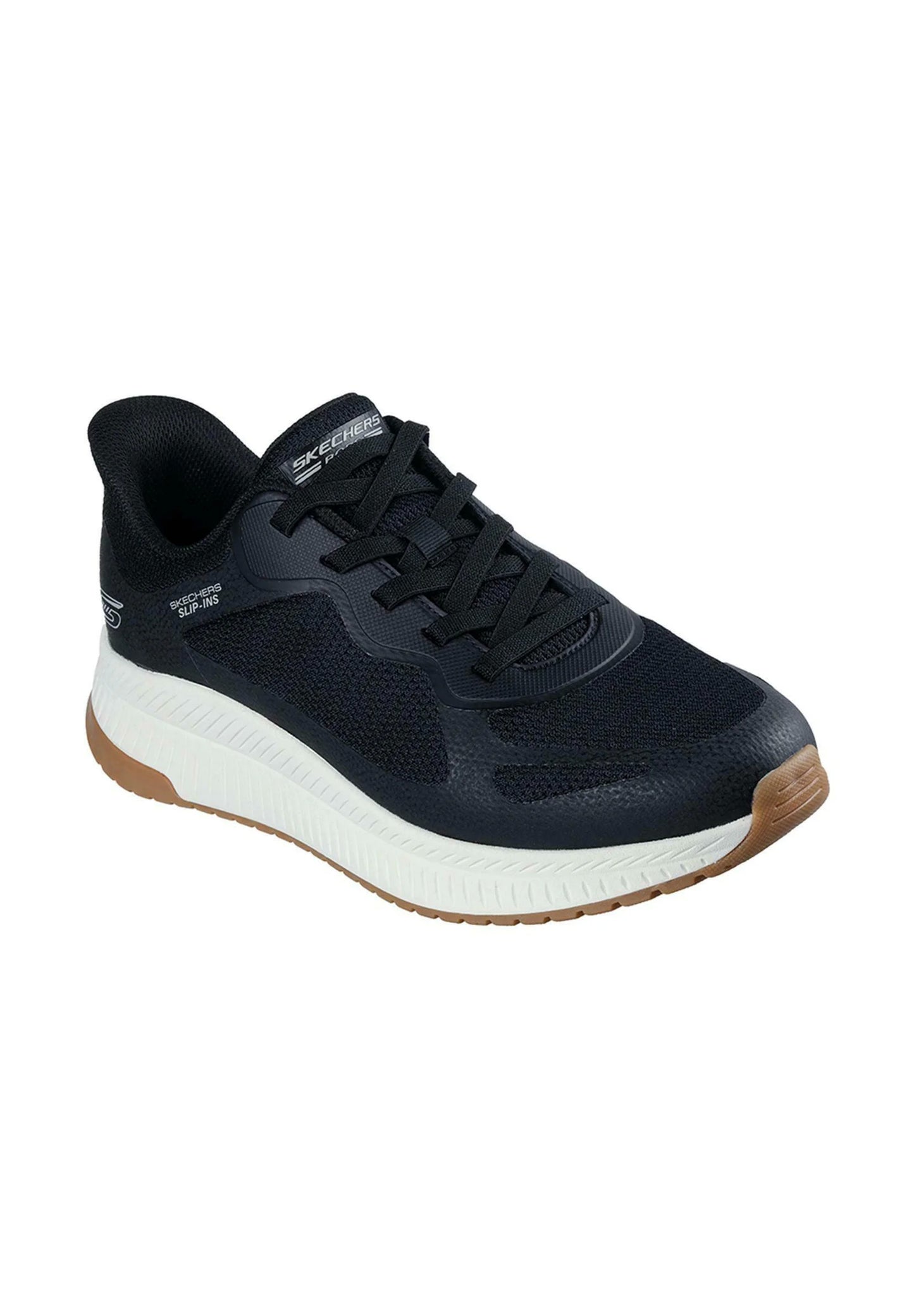 Sneakers SKECHERS BOBS SQUAD SLIP-INS in tessuto tecnico nero