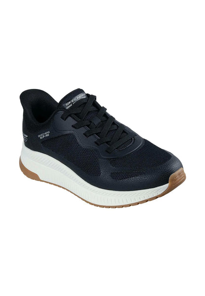 Sneakers SKECHERS BOBS SQUAD SLIP-INS in tessuto tecnico nero