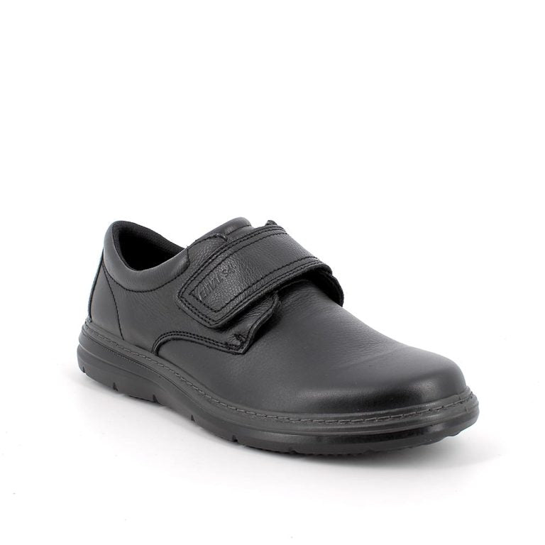 Scarpa linea confort ENVAL SOFT morbidone uomo MADE IN ITALY in pelle/nappa soft nero