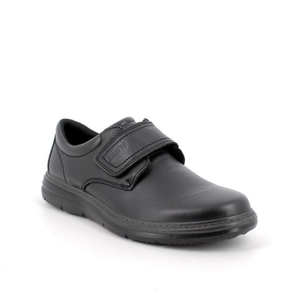 Scarpa linea confort ENVAL SOFT morbidone uomo MADE IN ITALY in pelle/nappa soft nero