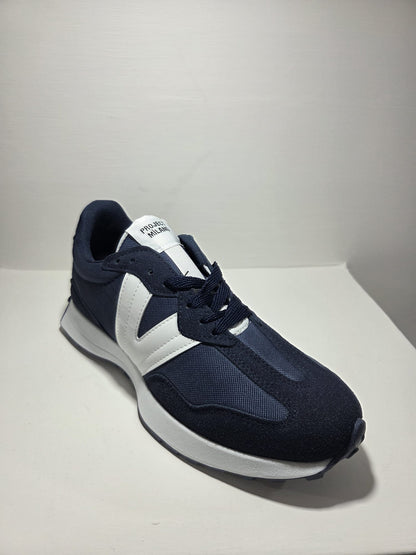 Sneakers Concept Project Milano scarpa sportiva uomo in camoscio blu