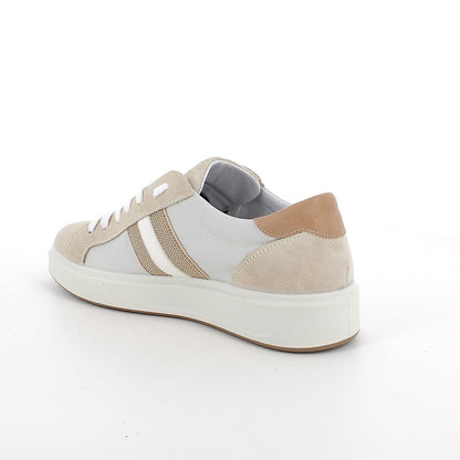 Sneakers IGI&CO scarpa sportiva uomo MADE IN ITALY in tessuto camoscio special sabbia