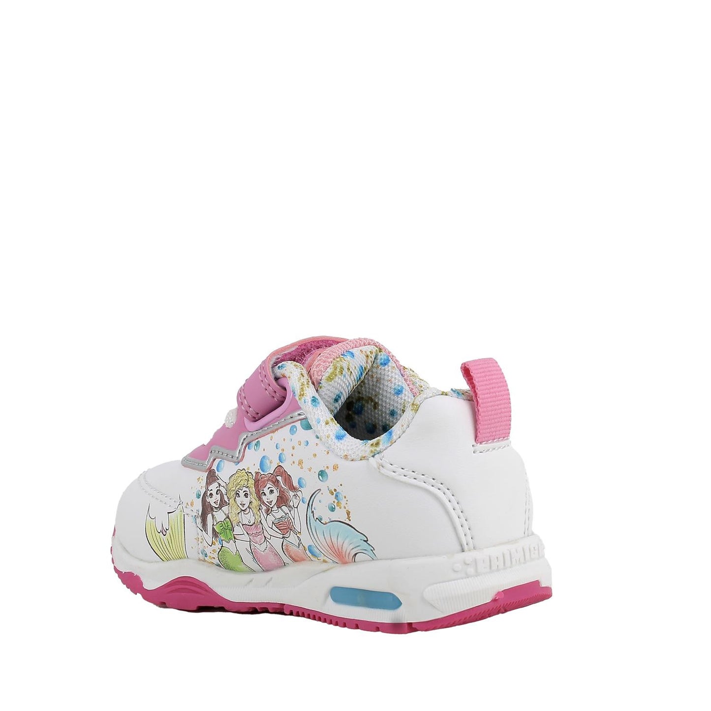 Sneakers PRIMIGI MERMAID MAGIC scarpa ginnastica bambina Primi Passi pelle bianca