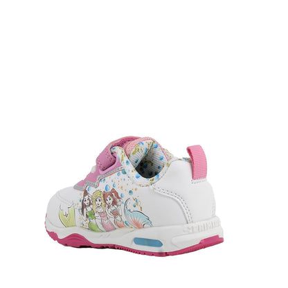 Sneakers PRIMIGI MERMAID MAGIC scarpa ginnastica bambina Primi Passi pelle bianca