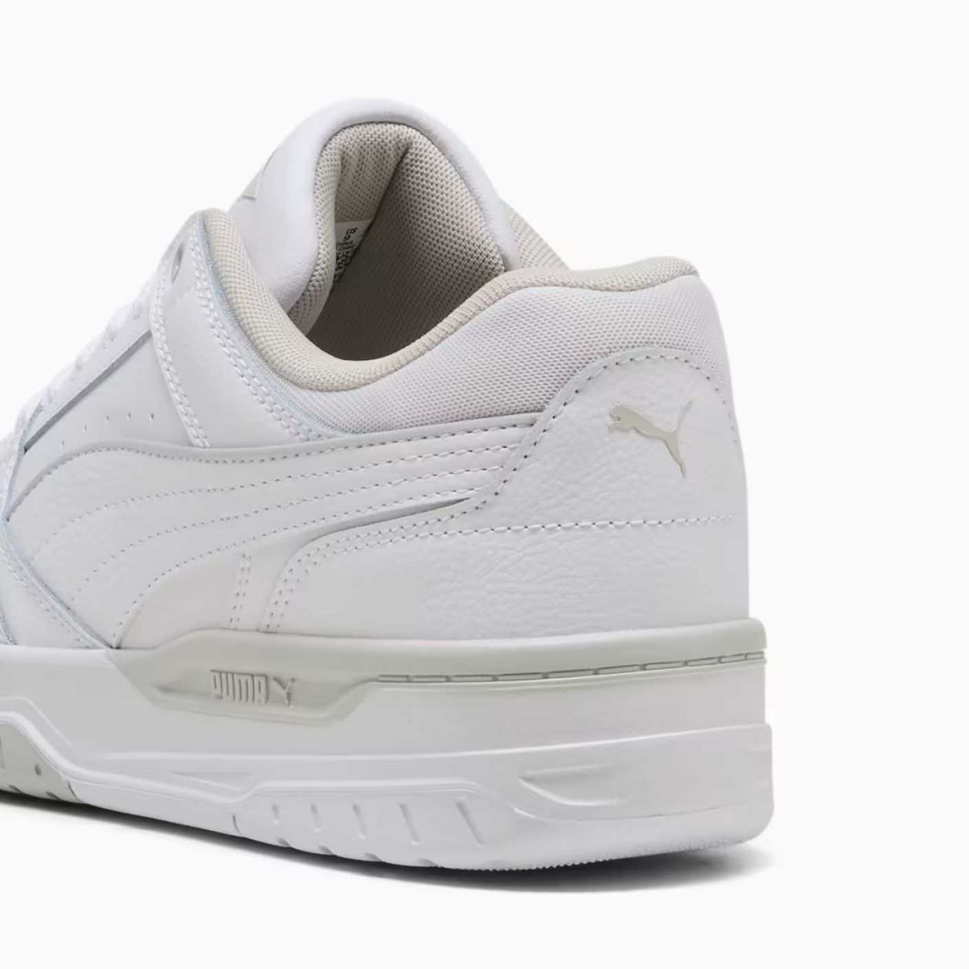 Sneaker PUMA REBOUND RETRO scarpa da ginnastica da uomo in pelle bianco